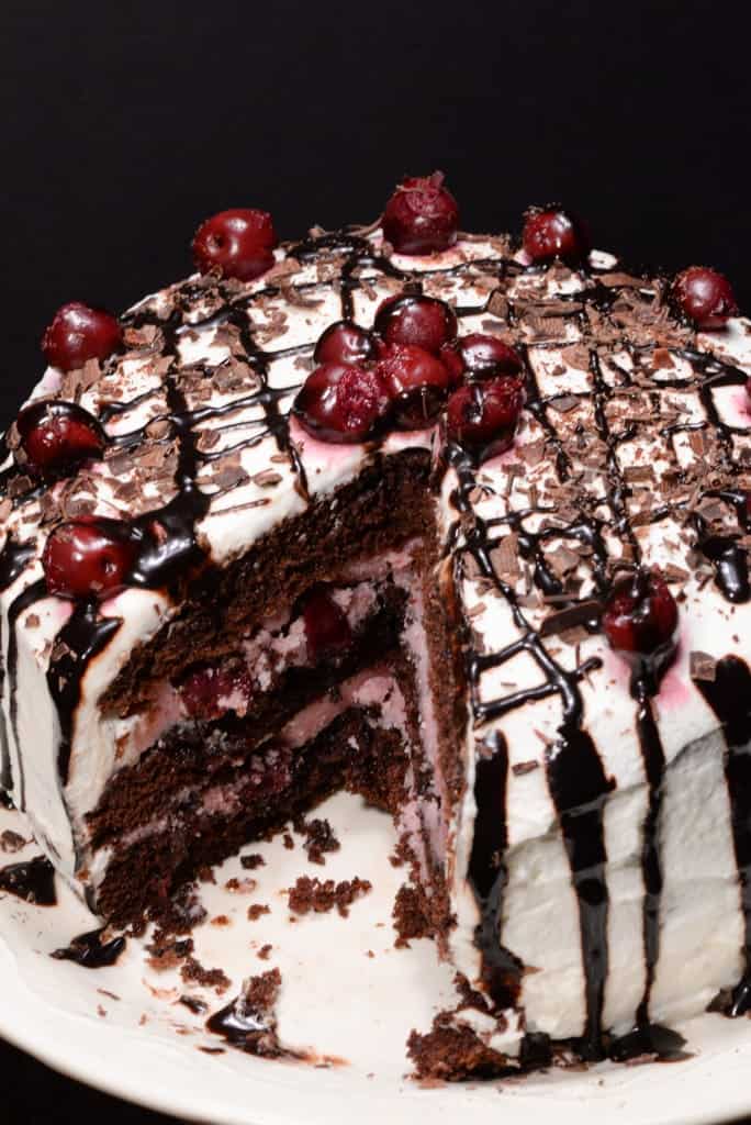 Authentic Black Forest Cake (Schwarzwälder Kirsch Kuche) – If You Give a  Blonde a Kitchen