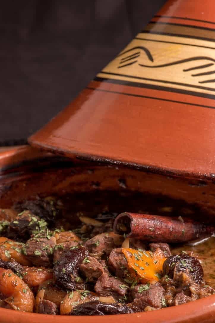 Moroccan Tagine (Lamb with prunes, apricots and honey) - International ...