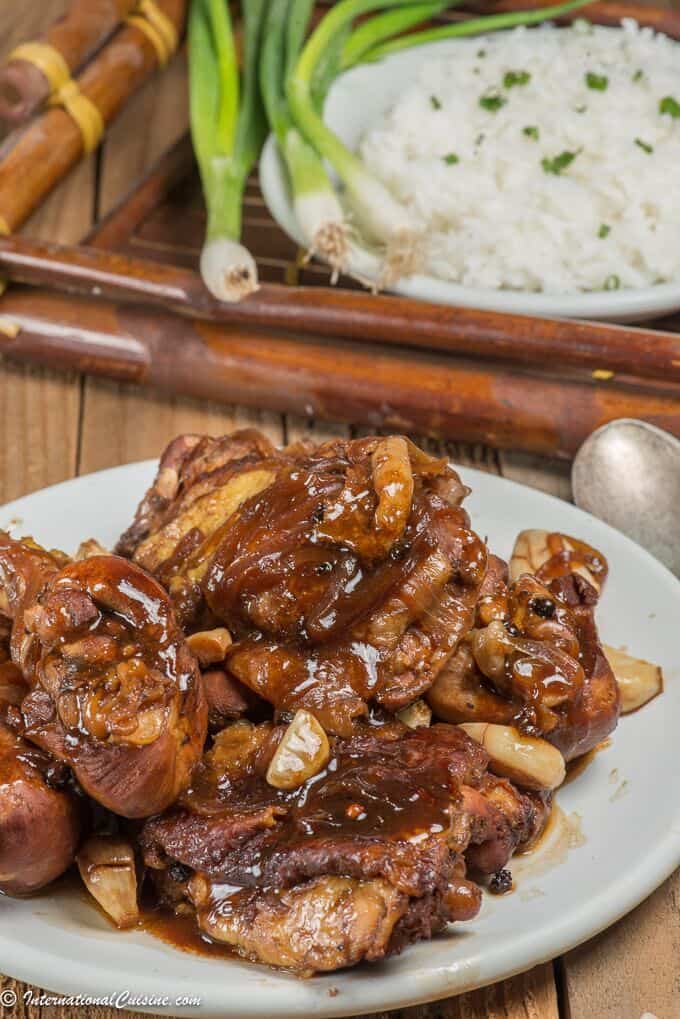 Chicken Adobo (An Authentic Filipino Dish Adobong Manok ...